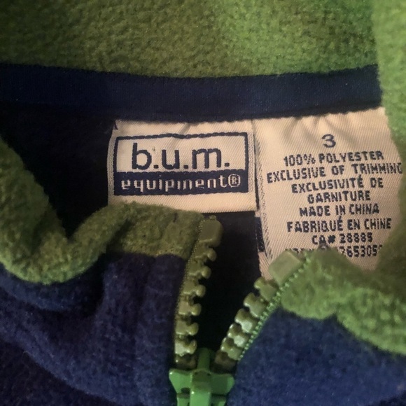 B.U.M. Equipment Half Zip Sweater - Picture 4 of 5